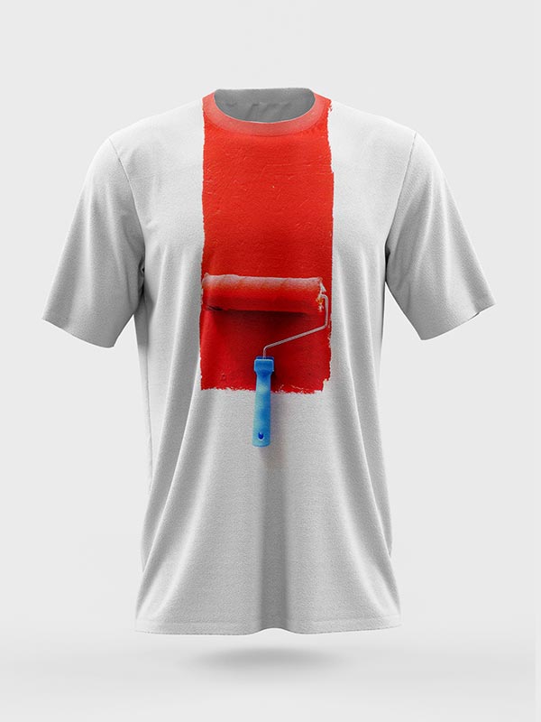 Premium Plain White Serina T-Shirt (Custom Print Ready)